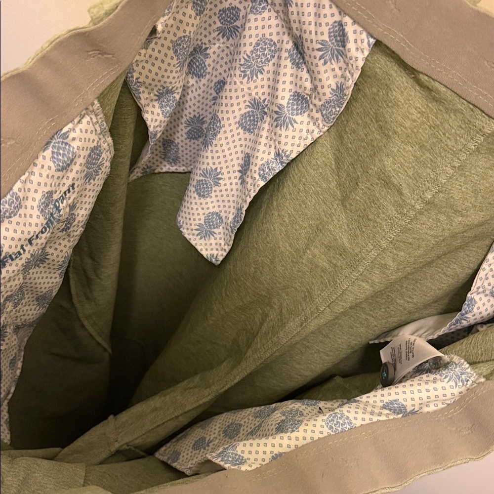 Tommy Bahama Men's Olive Chinos - Picture 5 of 15